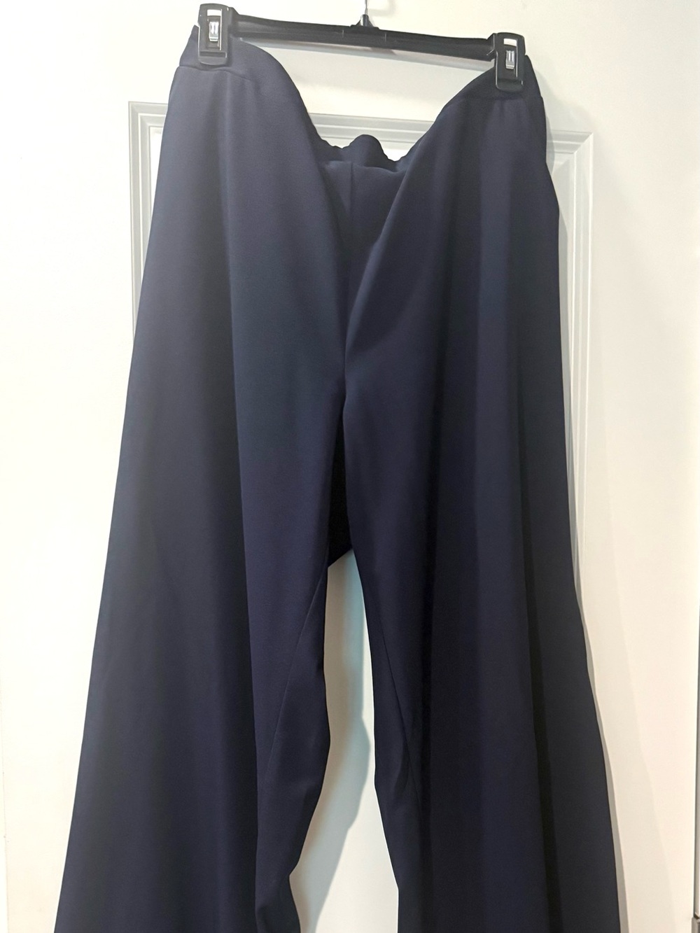 New York & Company Navy Wide-Leg Palazzo Pants